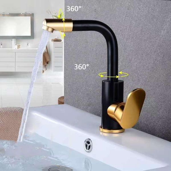 bathroom sink faucets black gold 360 rotation basin faucet single handle hole cold mixer desk mounted toilet tap kitchen accessories
bathroom sink faucets black gold 360 rotation basin faucet single handle hole cold mixer desk mounted toilet tap kitchen accessories