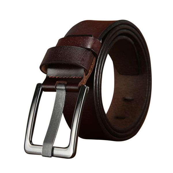 belts men belt original genuine leather designer pin buckle vintage classic metal waist, Black;brown
belts men belt original genuine leather designer pin buckle vintage classic metal waist, Black;brown