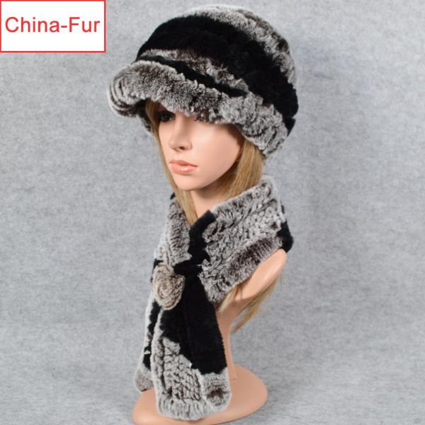 scarves 2 pieces sets knit real rex fur hat scarf women winter cap natural poncho and hats, Blue;gray
scarves 2 pieces sets knit real rex fur hat scarf women winter cap natural poncho and hats, Blue;gray