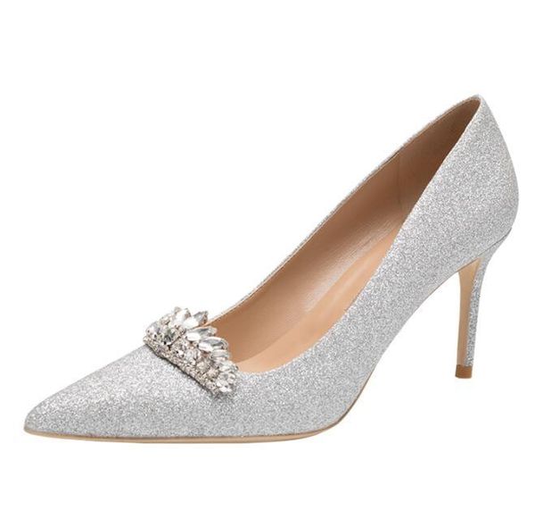 dress shoes bonjean silver giltter embellished wedding woman pointed toe crystal party heels slip on rhinestones pumps, Black
dress shoes bonjean silver giltter embellished wedding woman pointed toe crystal party heels slip on rhinestones pumps, Black