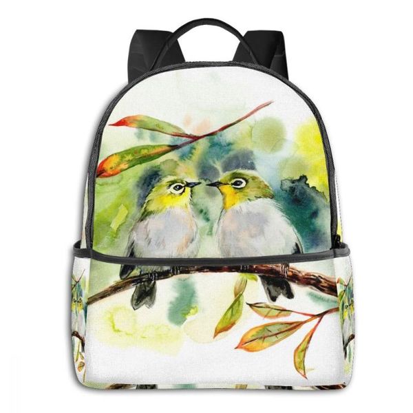 backpack girls boys fashion women college school bagpack couple of little birdies travel shoulder bags for teenage 2021
backpack girls boys fashion women college school bagpack couple of little birdies travel shoulder bags for teenage 2021