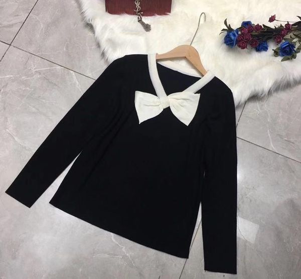 fashion women's sweaters 2021 runway luxury european design party style clothing, White;black
fashion women's sweaters 2021 runway luxury european design party style clothing, White;black