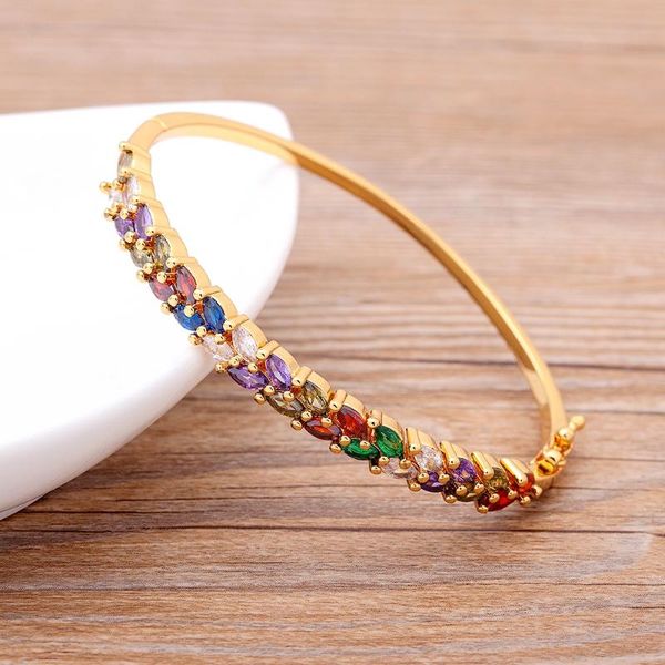 bangle design luxury fashion bracelets & bangles copper zirconia cuff jewelry for female charm party gift, Black
bangle design luxury fashion bracelets & bangles copper zirconia cuff jewelry for female charm party gift, Black