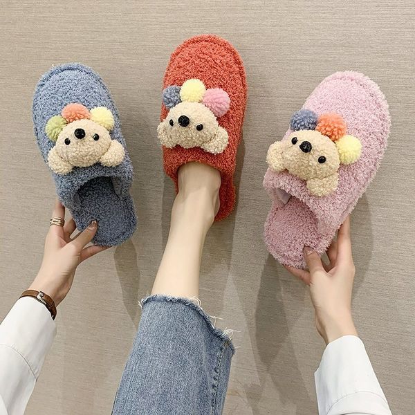 baotou cotton slippers female autumn and winter cartoon cute bear indoor non slip soft bottom warm wool home fashion, Black
baotou cotton slippers female autumn and winter cartoon cute bear indoor non slip soft bottom warm wool home fashion, Black