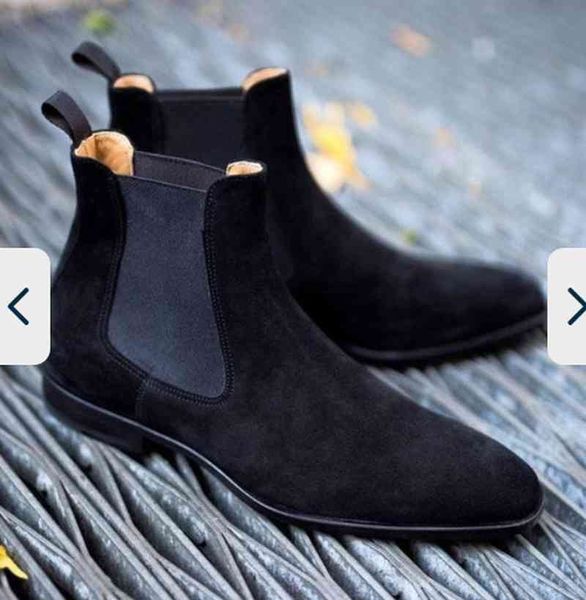 dress shoes lançamento masculino alta qualidade camurça couro deslizante vestido estilo britânico clássico casual chelsea botas calçados de, Black
dress shoes lançamento masculino alta qualidade camurça couro deslizante vestido estilo britânico clássico casual chelsea botas calçados de, Black