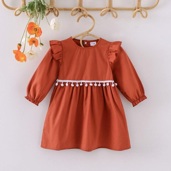 girl's dresses baywell born baby girl fall long-sleeved butterfly stripes printed tassel dress clothing, Red;yellow
girl's dresses baywell born baby girl fall long-sleeved butterfly stripes printed tassel dress clothing, Red;yellow