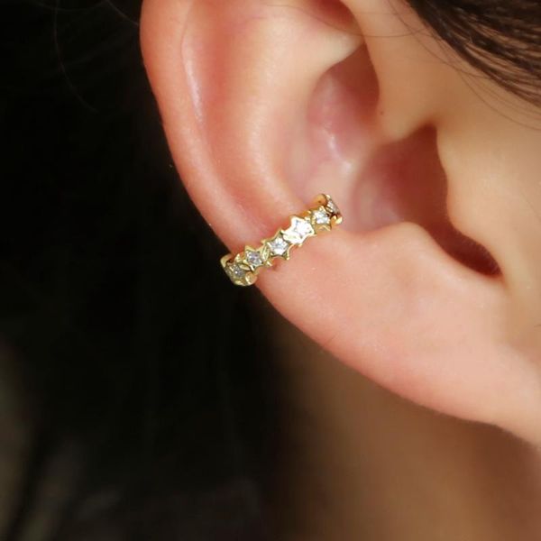 clip-on & screw back single minimalist star tiny cz earring for women cute girl fashion simple jewelry brinco ear cuff clip earrings no pier, Silver
clip-on & screw back single minimalist star tiny cz earring for women cute girl fashion simple jewelry brinco ear cuff clip earrings no pier, Silver
