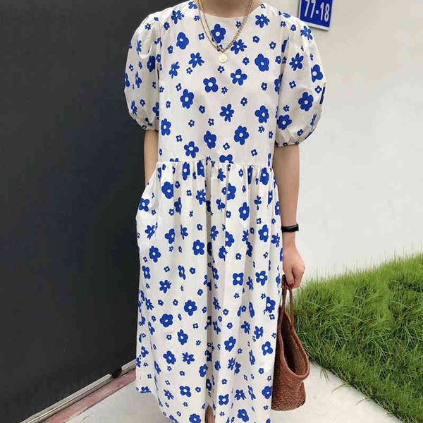 21 summer fashion elegant white traveling small flower o-neck loose casual knee-length puff sleeve dress women 16f1210 210510, Black;gray
21 summer fashion elegant white traveling small flower o-neck loose casual knee-length puff sleeve dress women 16f1210 210510, Black;gray