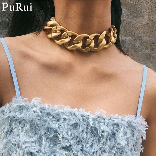 punk chunky chain link women necklace hiphop exaggerated thicken metal statement fashion choker collar jewelry chokers, Golden;silver
punk chunky chain link women necklace hiphop exaggerated thicken metal statement fashion choker collar jewelry chokers, Golden;silver