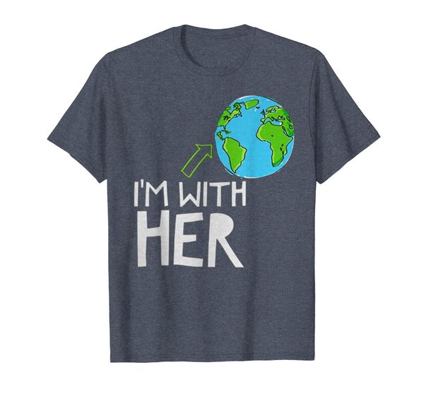 earth day i'm with her world nature funny environment cool t-shirt, White;black
earth day i'm with her world nature funny environment cool t-shirt, White;black