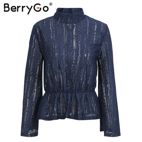 women's blouses & shirts berrygo transparent lace blouse long sleeve flare shirt women spring casual button white female 2021
women's blouses & shirts berrygo transparent lace blouse long sleeve flare shirt women spring casual button white female 2021