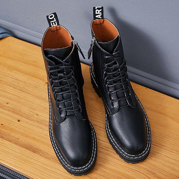 boots 2021 autumn ankle for women lace-up platform female british style side pull casual woman motorcycle, Black
boots 2021 autumn ankle for women lace-up platform female british style side pull casual woman motorcycle, Black