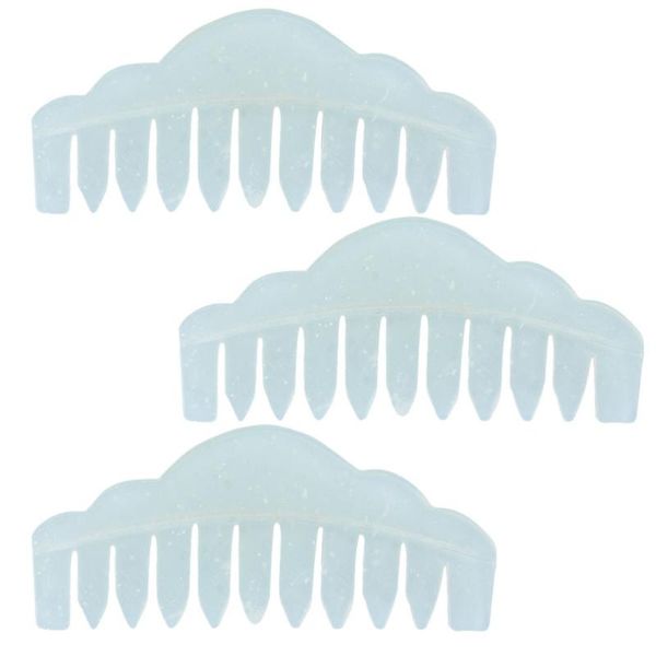 hair brushes 3 pcs convenient and practical petal-shaped pattern jade combs (sky blue), Silver
hair brushes 3 pcs convenient and practical petal-shaped pattern jade combs (sky blue), Silver