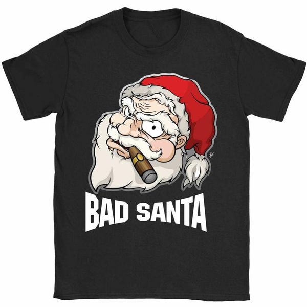 men's t-shirts bad santa claus smoking looking angry mens t-shirt funny tee shirt, White;black
men's t-shirts bad santa claus smoking looking angry mens t-shirt funny tee shirt, White;black