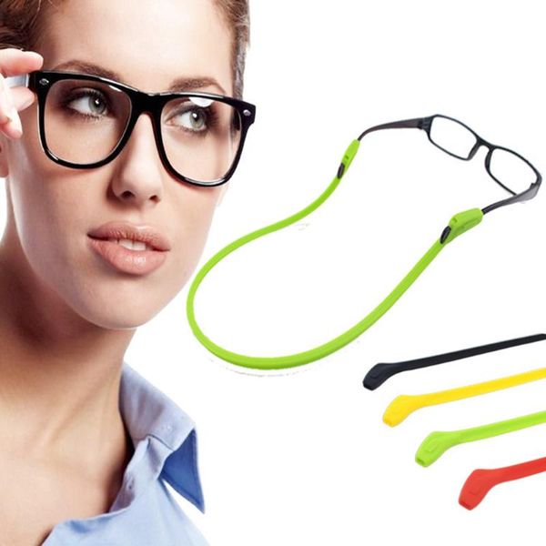 sunglasses frames candy color anti-slip elastic silicone glasses cords sports eyeglasses chain cord holder string rope, Silver
sunglasses frames candy color anti-slip elastic silicone glasses cords sports eyeglasses chain cord holder string rope, Silver