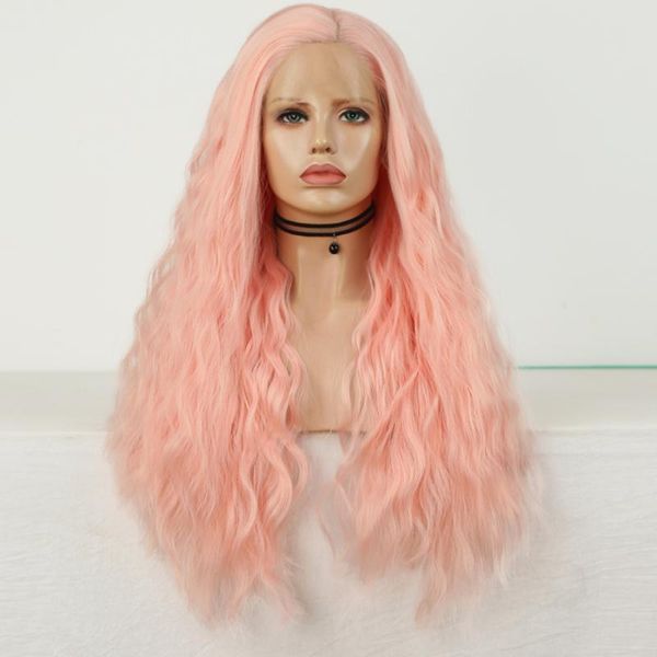 synthetic wigs rongduoyi lace for women long hair wig natural wave front high temperature fiber pink cosplay, Black
synthetic wigs rongduoyi lace for women long hair wig natural wave front high temperature fiber pink cosplay, Black