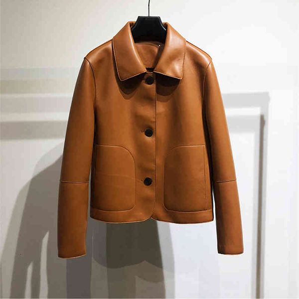 women's jackets style europa spring 2021 sheep designer of women genuine leather jacket c389, Black;brown
women's jackets style europa spring 2021 sheep designer of women genuine leather jacket c389, Black;brown