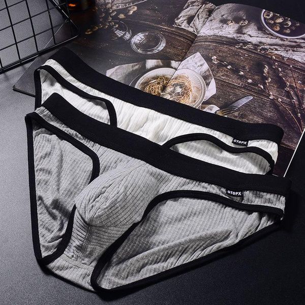 underpants nxy 2 pieces g man men's thread modal low waist underwear big bag u convex briefs, Black;white
underpants nxy 2 pieces g man men's thread modal low waist underwear big bag u convex briefs, Black;white