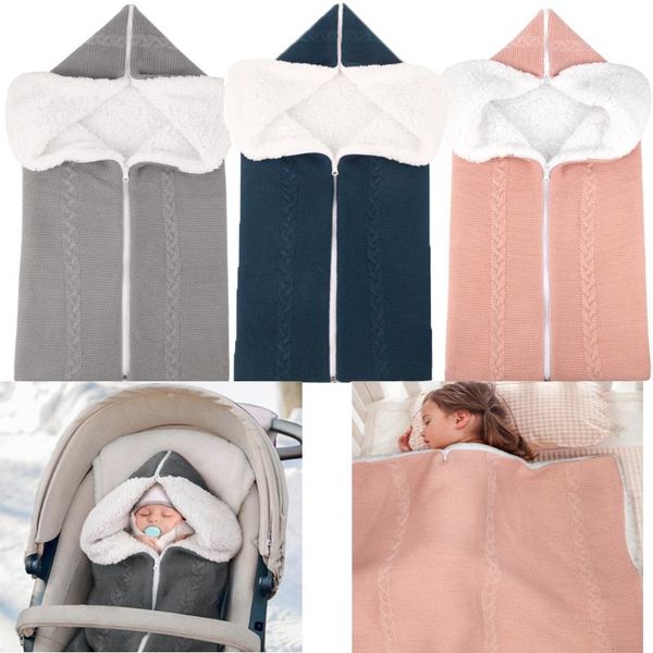 born swaddle wrap baby outdoor stroller sleeping bag cover woolen knitted velvet thicken zipper anti-kick sleepsacks blankets & swaddling
born swaddle wrap baby outdoor stroller sleeping bag cover woolen knitted velvet thicken zipper anti-kick sleepsacks blankets & swaddling