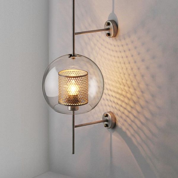 nordic led wall lights lighting clear glass shade scones lamps bedroom bedsides restaurant study hanging lamp loft fixtures
nordic led wall lights lighting clear glass shade scones lamps bedroom bedsides restaurant study hanging lamp loft fixtures