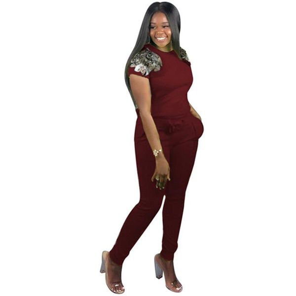 women's jumpsuits & rompers 2021 autumn bandage womens jumpsuit sequins fashion casual two piece set and pants sportswear bodycon, Black;white
women's jumpsuits & rompers 2021 autumn bandage womens jumpsuit sequins fashion casual two piece set and pants sportswear bodycon, Black;white