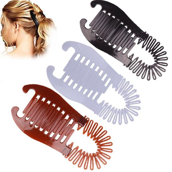 hair accessories 1pc elastics braider banana clip flexible interlocking combs elongated ponytail holder for women girl
hair accessories 1pc elastics braider banana clip flexible interlocking combs elongated ponytail holder for women girl