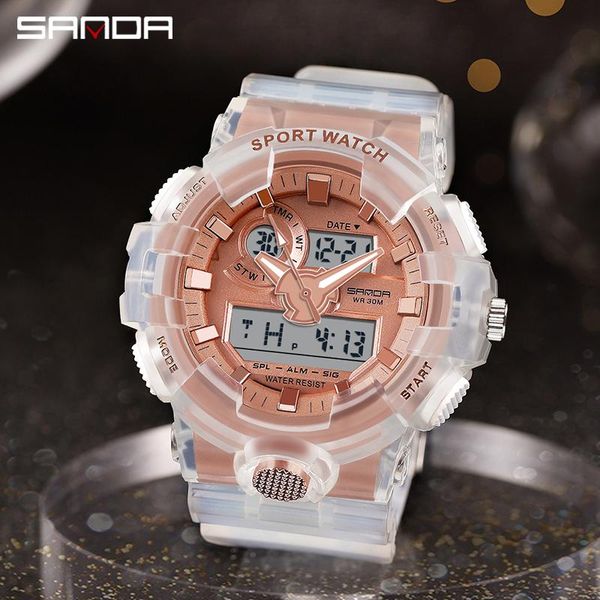 wristwatches sanda mens watch men g style sport watches multifunction led digital military waterproof male s clock reloj hombre, Slivery;brown
wristwatches sanda mens watch men g style sport watches multifunction led digital military waterproof male s clock reloj hombre, Slivery;brown