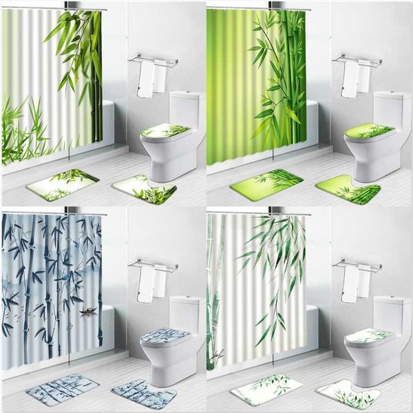 shower curtains green plant bamboo printed non-slip bath mats spring scenery leaf bathroom decor set rug toilet lid cover carpet
shower curtains green plant bamboo printed non-slip bath mats spring scenery leaf bathroom decor set rug toilet lid cover carpet
