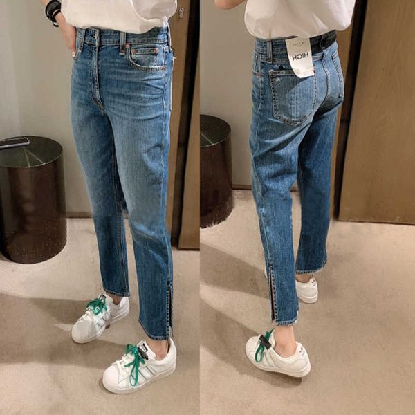chicken house fried modified leg type rag show length ~ 21 xiaxin pants split, versatile micro la jeans for women, Blue
chicken house fried modified leg type rag show length ~ 21 xiaxin pants split, versatile micro la jeans for women, Blue