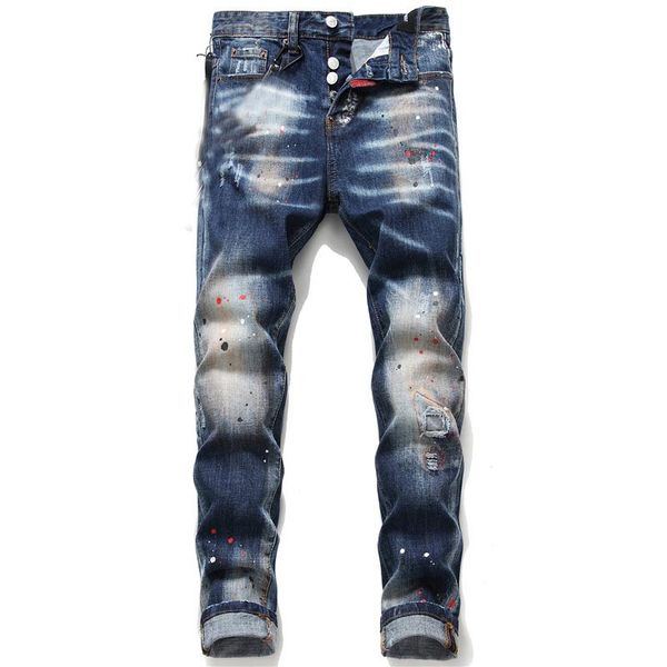 fashionable designer men's skinny feet jeans ripped fashion paint splattered retro blue streetwear beggar jean
fashionable designer men's skinny feet jeans ripped fashion paint splattered retro blue streetwear beggar jean