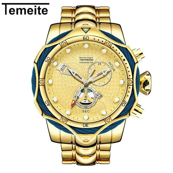 wristwatches fashion men watch quartz stainless steel military calendar waterproof business 2021 male clock, Slivery;brown
wristwatches fashion men watch quartz stainless steel military calendar waterproof business 2021 male clock, Slivery;brown