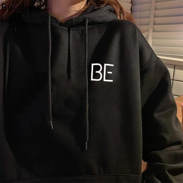 women's hoodies & sweatshirts winter korean harajuku bf style student loose class clothes plush thickened hoodie fashion for teens, Black
women's hoodies & sweatshirts winter korean harajuku bf style student loose class clothes plush thickened hoodie fashion for teens, Black