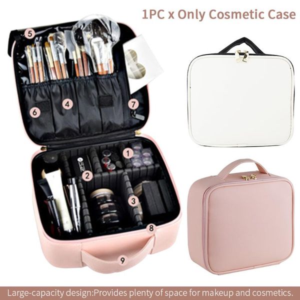 cosmetic bags & cases waterproof makeup organizer stain resistant case shakeproof for woman 3 layers tidy travel easy clean large capacity
cosmetic bags & cases waterproof makeup organizer stain resistant case shakeproof for woman 3 layers tidy travel easy clean large capacity