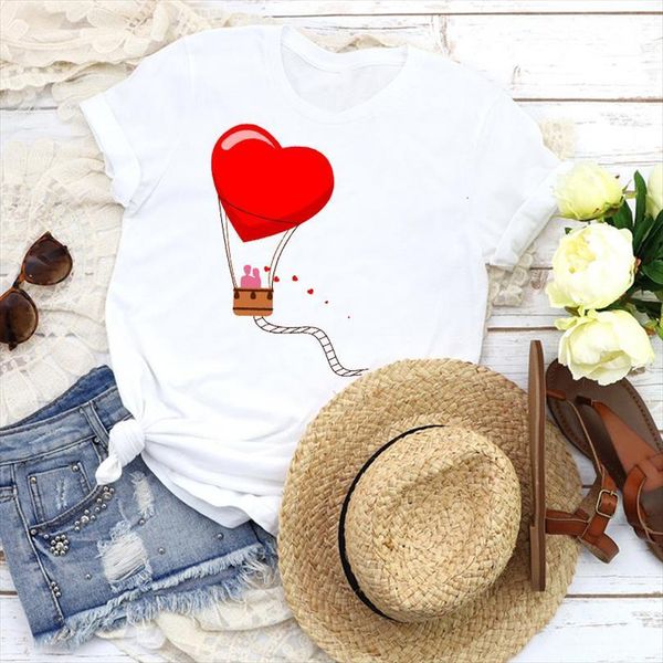 men graphic cartoon sweet love girl lady balloon fashion cute 90s tees print clothing female, White;black
men graphic cartoon sweet love girl lady balloon fashion cute 90s tees print clothing female, White;black