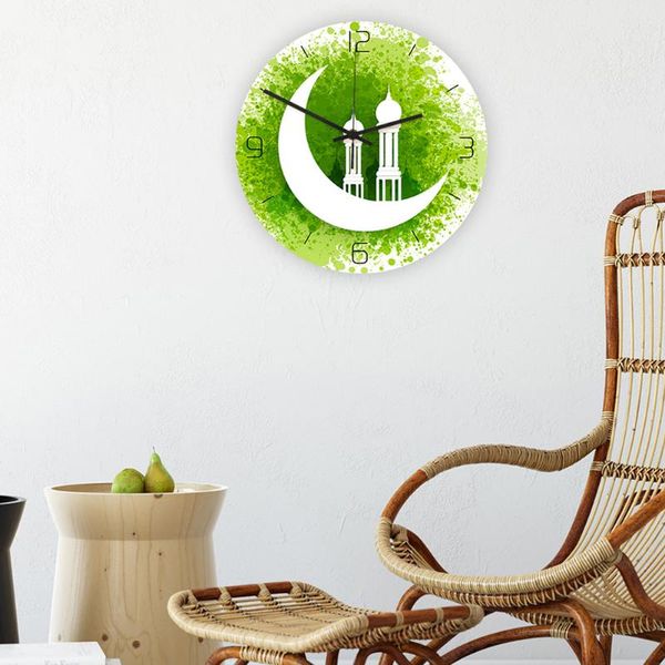 wall clocks living room clock muslim pattern bedroom frameless non-ticking home decoration
wall clocks living room clock muslim pattern bedroom frameless non-ticking home decoration