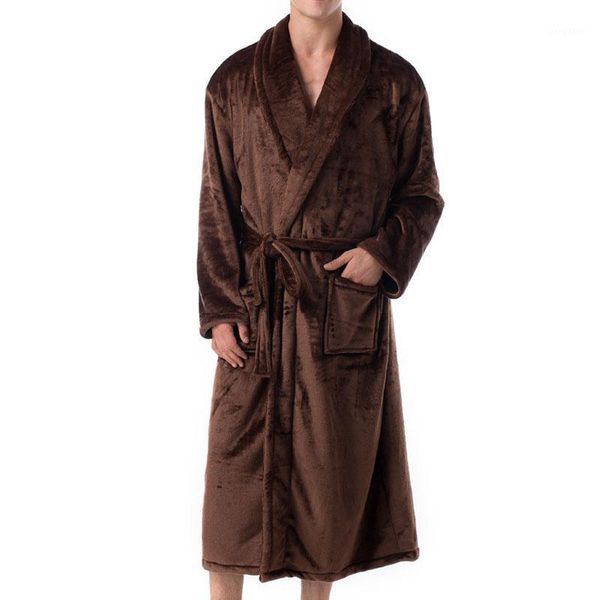 spring winter men's bathrobe 9xl 8xl 7xl 6xl bust 140cm warm plus size sleepwear pajama man, Black;brown
spring winter men's bathrobe 9xl 8xl 7xl 6xl bust 140cm warm plus size sleepwear pajama man, Black;brown