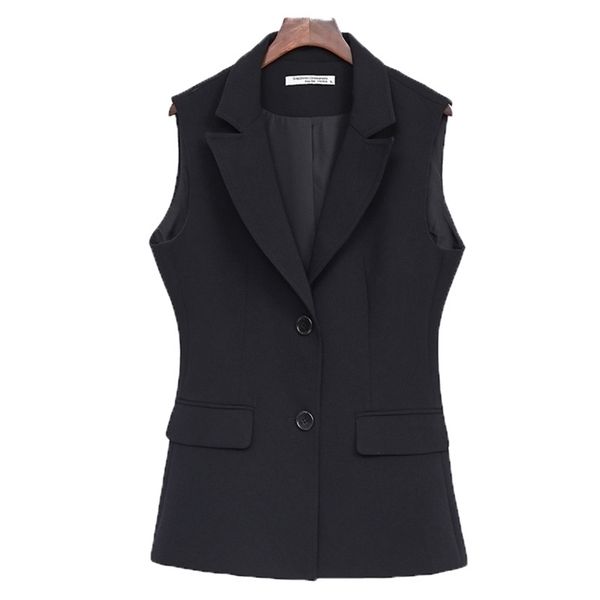 xl-8xl large size women's professional black vest jacket women product sleeveless suit 210527, White;black
xl-8xl large size women's professional black vest jacket women product sleeveless suit 210527, White;black