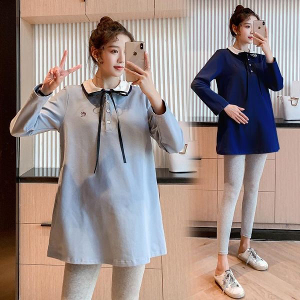 maternity dresses 9500# clothes spring autumn long sleeve easy matching loose stylish dress for pregnant women pregnancy, White
maternity dresses 9500# clothes spring autumn long sleeve easy matching loose stylish dress for pregnant women pregnancy, White