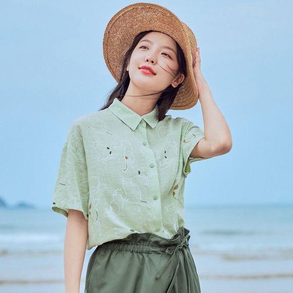 blouses summer lapel funny vintage hongkong style print loose short sleeve blouse b5cy, White
blouses summer lapel funny vintage hongkong style print loose short sleeve blouse b5cy, White