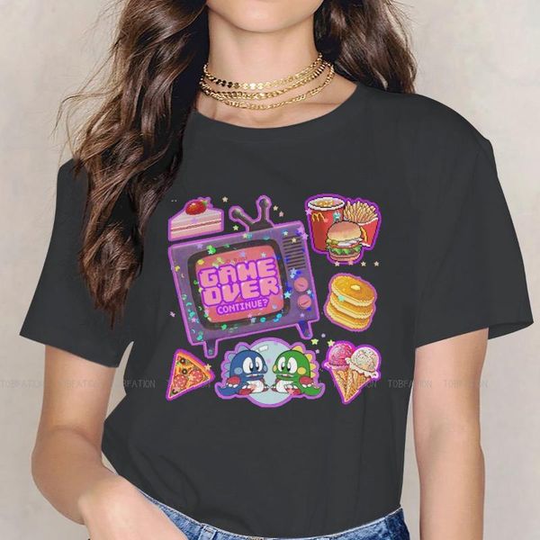 women's t-shirt many food tshirt bubble bobble game girls basic 4xl o-neck female t shirt funny hipster gift, White
women's t-shirt many food tshirt bubble bobble game girls basic 4xl o-neck female t shirt funny hipster gift, White
