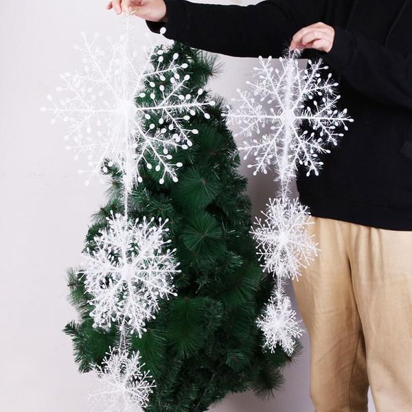 christmas decorations 6pcs 15/28/38cm 3d plastic white snowflake ornaments tree snowflakes hanging pendants home garden xmas decor
christmas decorations 6pcs 15/28/38cm 3d plastic white snowflake ornaments tree snowflakes hanging pendants home garden xmas decor