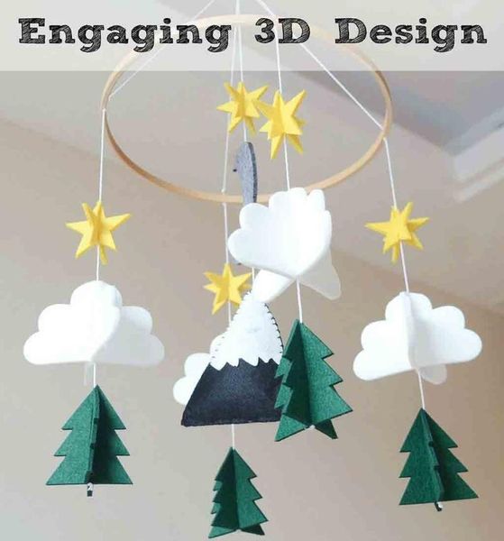 children tent decoration boys/girls baby crib mobile hanging woodland night nursery nordic style home decorative objects & figurines
children tent decoration boys/girls baby crib mobile hanging woodland night nursery nordic style home decorative objects & figurines
