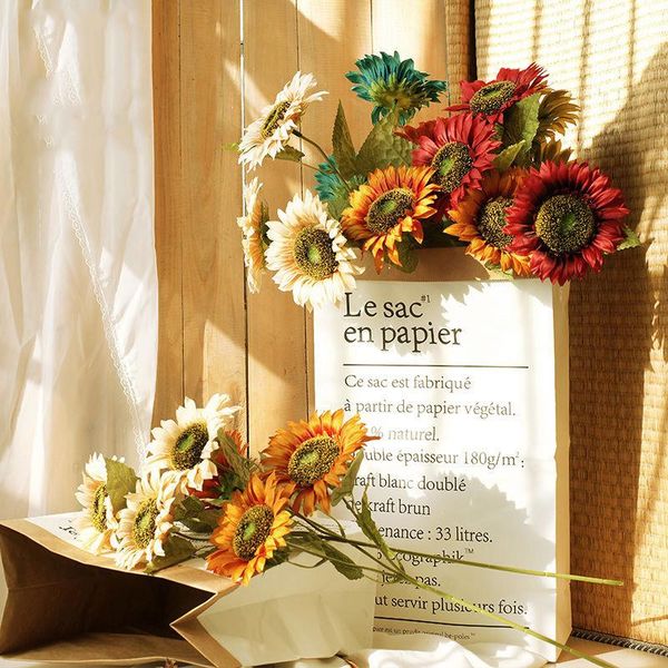 decorative flowers & wreaths artificial sunflower living room table garden decor home wedding party flower arrangement props diy craft weath
decorative flowers & wreaths artificial sunflower living room table garden decor home wedding party flower arrangement props diy craft weath