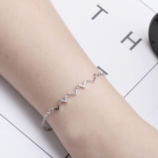 designer chrams bracelets for women ecg bracelet anime wave hand ornaments jewelry accessorie wholesale kolczyki charm, Golden;silver
designer chrams bracelets for women ecg bracelet anime wave hand ornaments jewelry accessorie wholesale kolczyki charm, Golden;silver