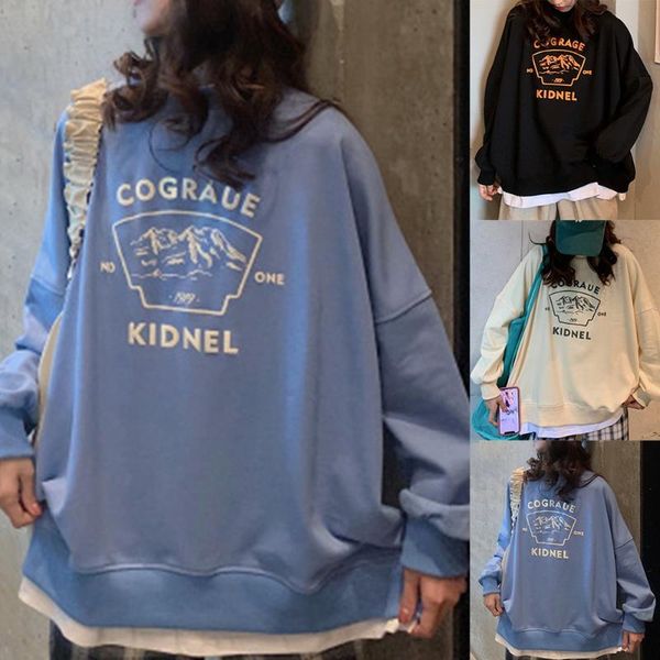 women's hoodies & sweatshirts women simple all-match leisure oversize pullovers korean style warm womens loose streetwear without caps, Black
women's hoodies & sweatshirts women simple all-match leisure oversize pullovers korean style warm womens loose streetwear without caps, Black
