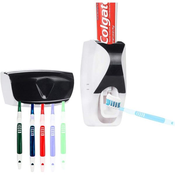 toothbrush holders 1pcs automatic toothpaste dispenser wall mount dust-proof holder bathroom accessories set squeezer
toothbrush holders 1pcs automatic toothpaste dispenser wall mount dust-proof holder bathroom accessories set squeezer