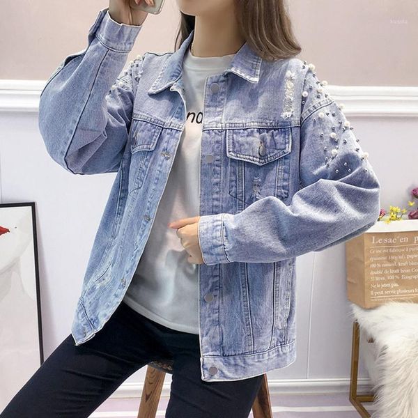 women's jackets denim jacket women button long sleeve boyfriend jean coat streetwear harajuku autumn basic outerwear t3, Black;brown
women's jackets denim jacket women button long sleeve boyfriend jean coat streetwear harajuku autumn basic outerwear t3, Black;brown