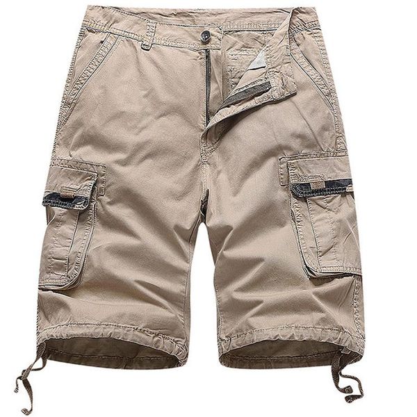 men casual slim cargo multi-pocket shorts sportswear beach cotton jogger sweatpants running training gym short pants men's, White;black
men casual slim cargo multi-pocket shorts sportswear beach cotton jogger sweatpants running training gym short pants men's, White;black