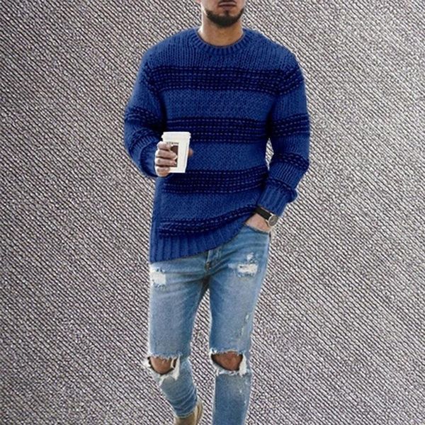 men's sweaters autumn casual patchwork striped sweater men winter knitted jumper mens streetwear fashion loose long sleeve o-neck, White;black
men's sweaters autumn casual patchwork striped sweater men winter knitted jumper mens streetwear fashion loose long sleeve o-neck, White;black