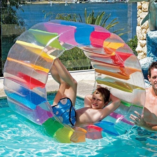 child pool float toy inflatable rainbow color water roller grass ball swimming fun beach toys floats & tubes
child pool float toy inflatable rainbow color water roller grass ball swimming fun beach toys floats & tubes
